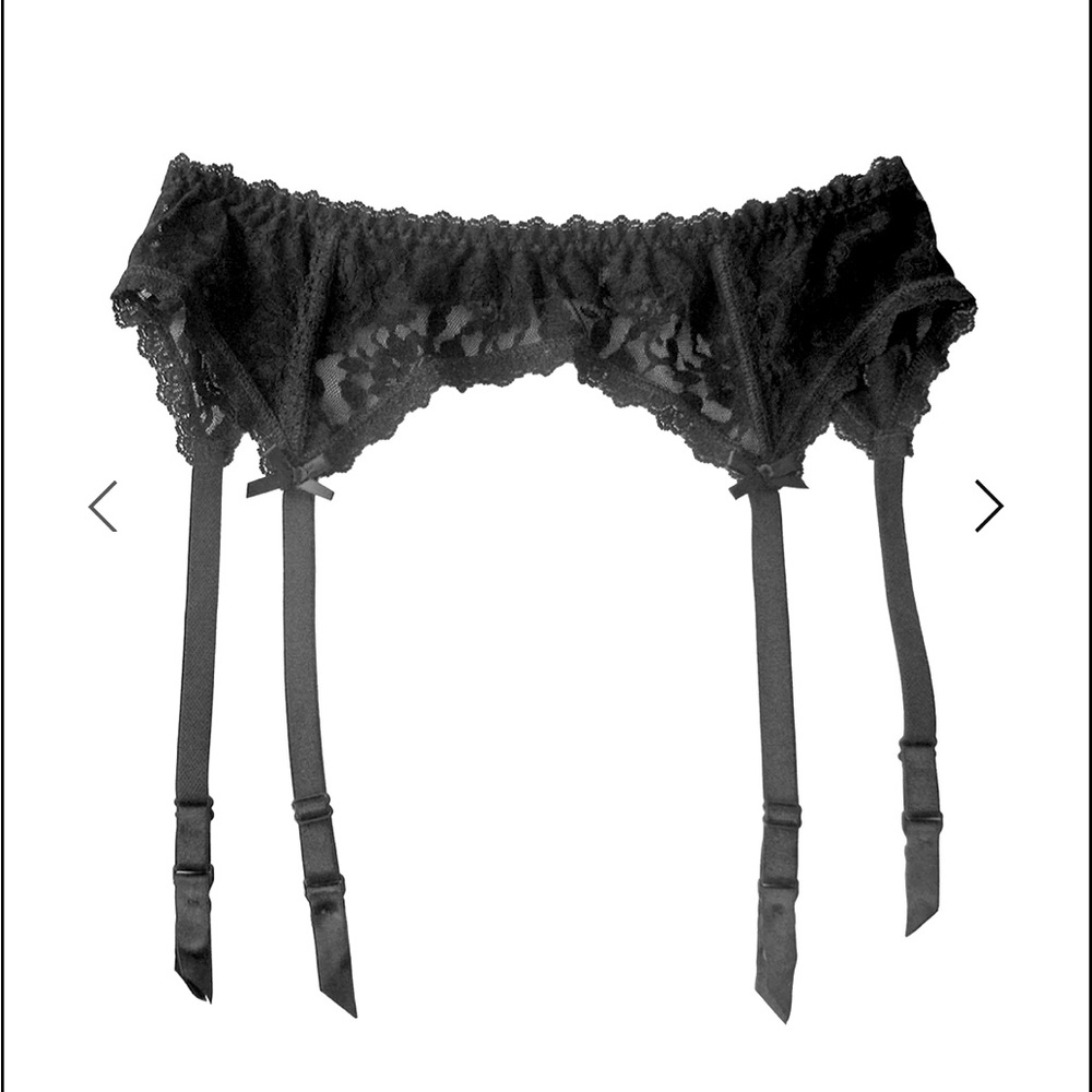 NEW Hanky Panky After Midnight Luxe Garter Belt
